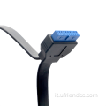 IDC 20pin a doppio cavo flessibile piatto USB